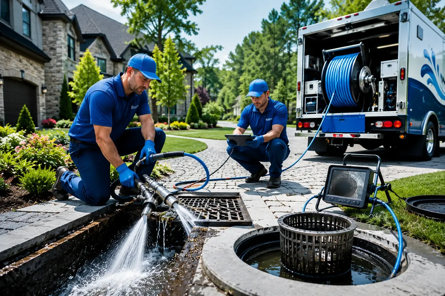 Local outdoor drain cleaning professionals in Hastings, PA